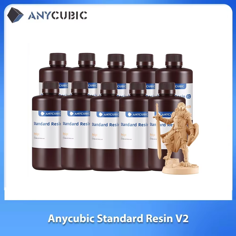3D Printing Uv Sensitive Resin - Resina UV ANYCUBIC estándar V2 405nm