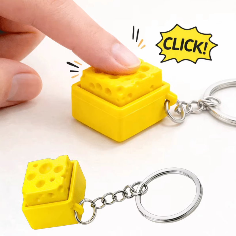 3D Printing Keychain - Llavero 3D Impreso con Mini Teclado