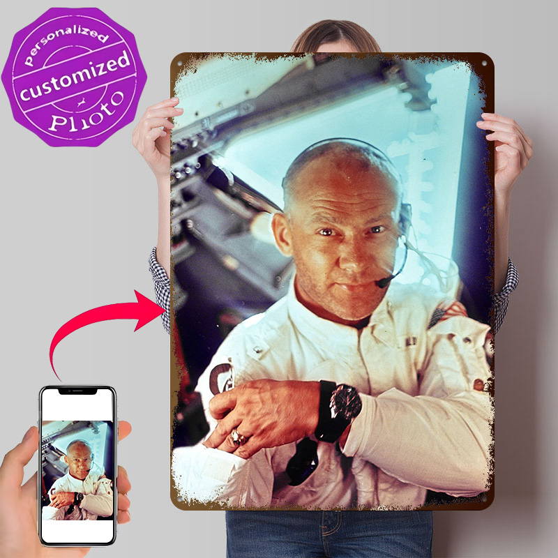 3D Printing Nasa - Póster de Buzz Aldrin, Astronauta de
