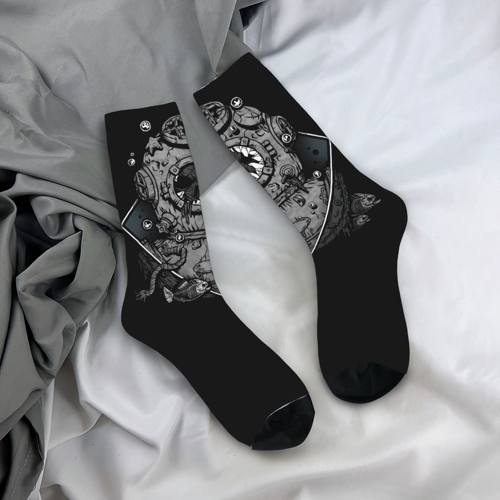 3D Printing Youtube - Calcetines Personalizados Divertidos con Diseño de