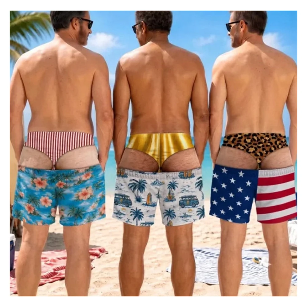 3D Printing Viral - Trajes de Baño Divertidos para Hombre