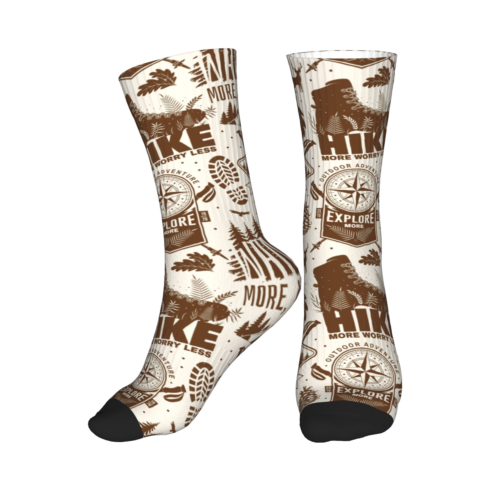 3D Printing Youtube - Calcetines de vestir con estampado sin