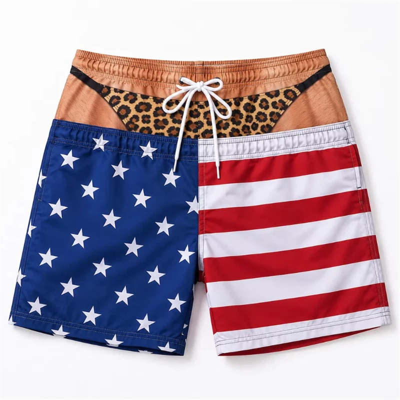 3D Printing Viral - Pantalones Cortos de Playa Divertidos para