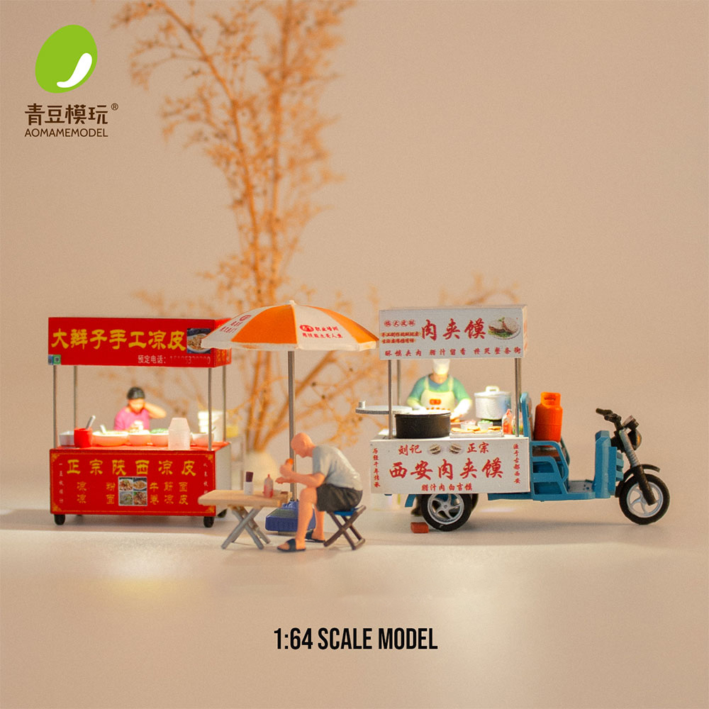 3D Printing Article - Maqueta de puesto de comida en