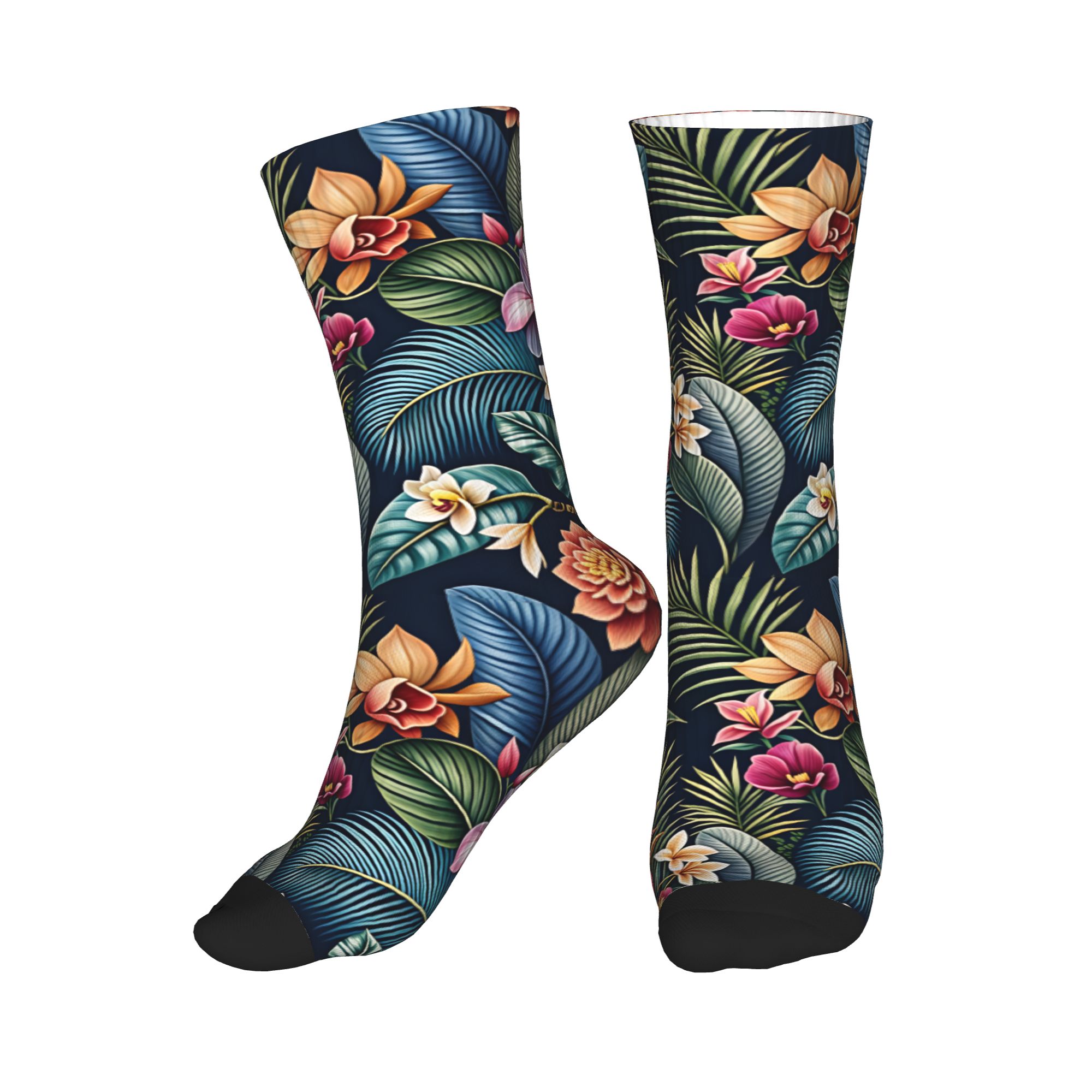 3D Printing Youtube - Calcetines de vestir con estampado floral