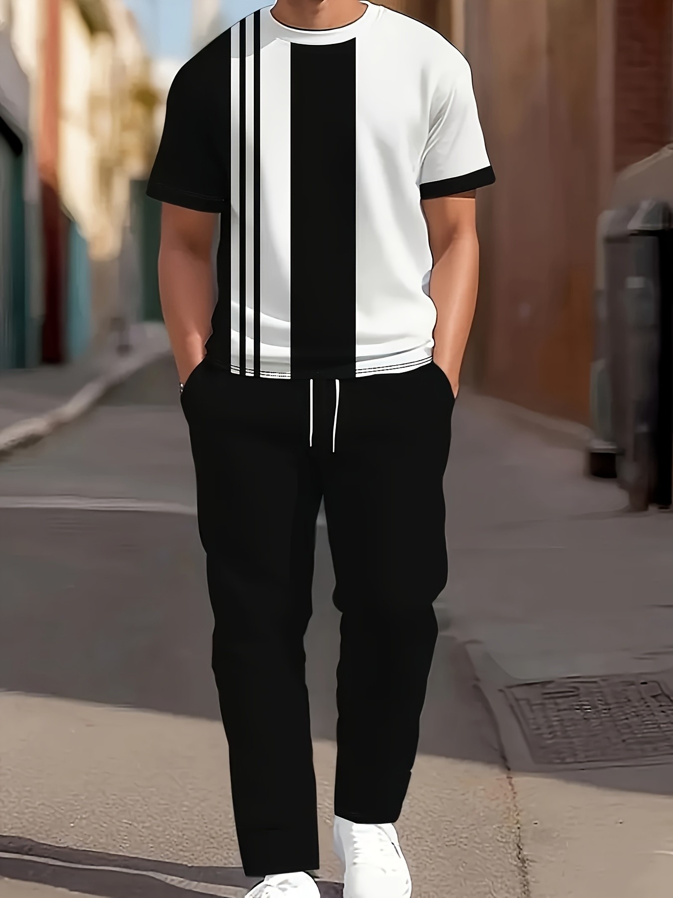 3D Printing Custom - Conjunto de Pantalones Largos y Camiseta