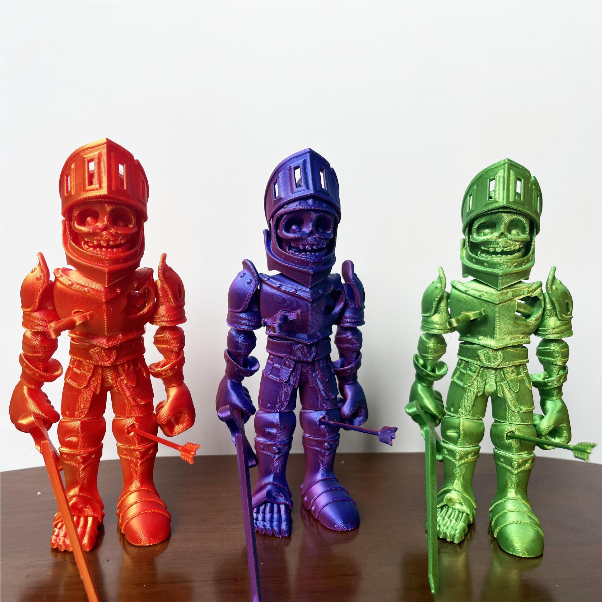 3D Printing Viral - Esqueleto viral impreso en 3D Guerrero