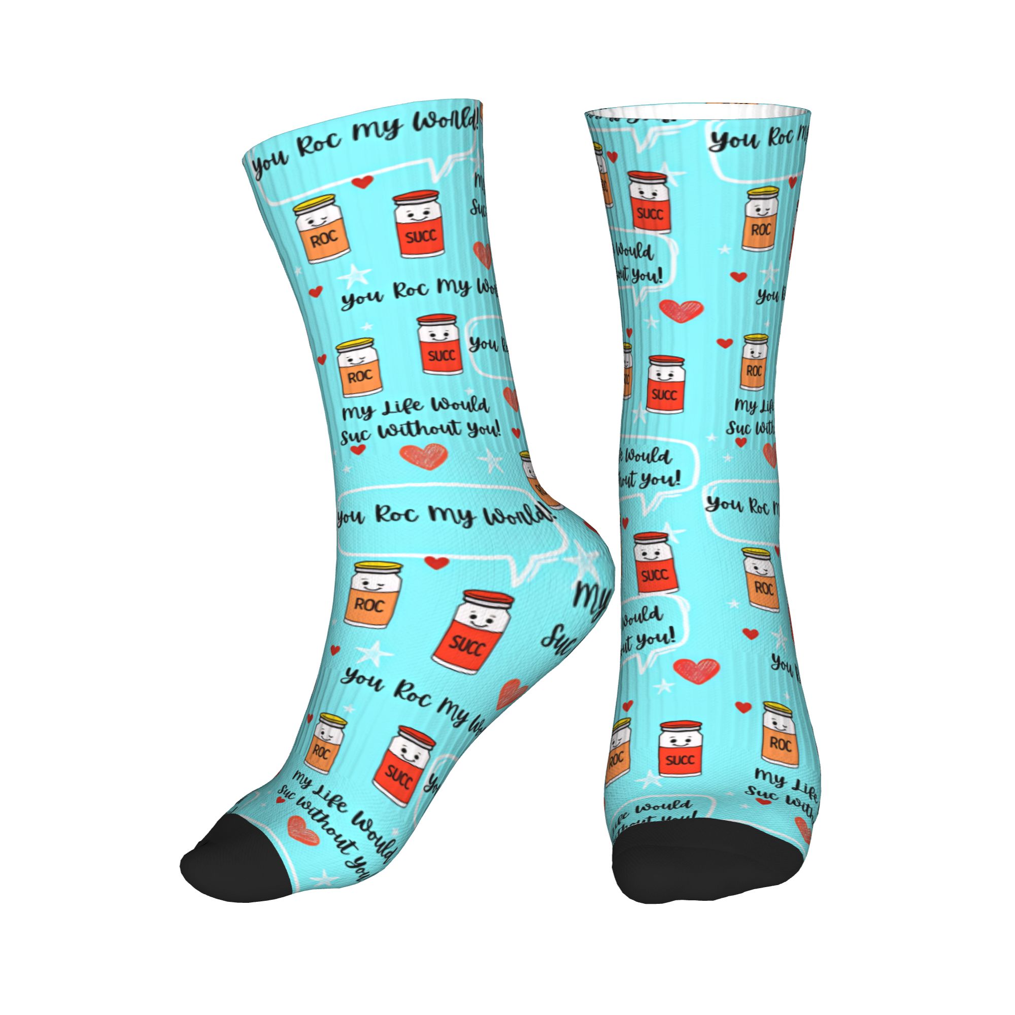 3D Printing Youtube - Calcetines divertidos y bonitos con estampado