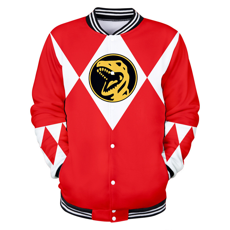 3D Printing Cancer - Abrigos Mighty Morphin chaqueta con estampado