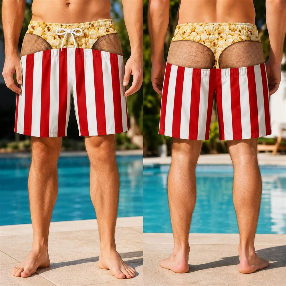 3D Printing Viral - Trajes de Baño para Hombre con