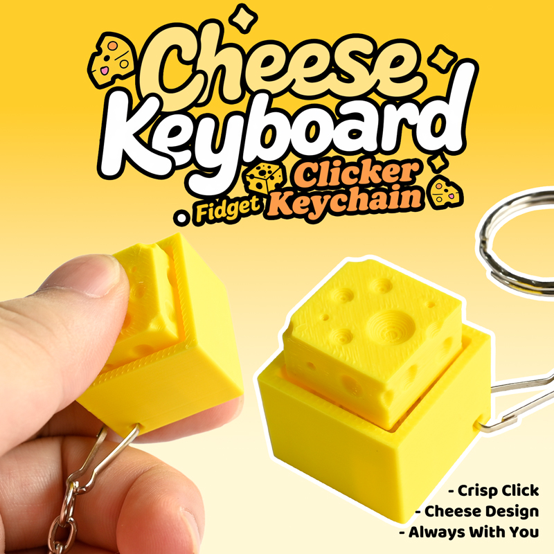 Llavero Antiestrés con Teclado - 3D Printing Keychain reseña y precio