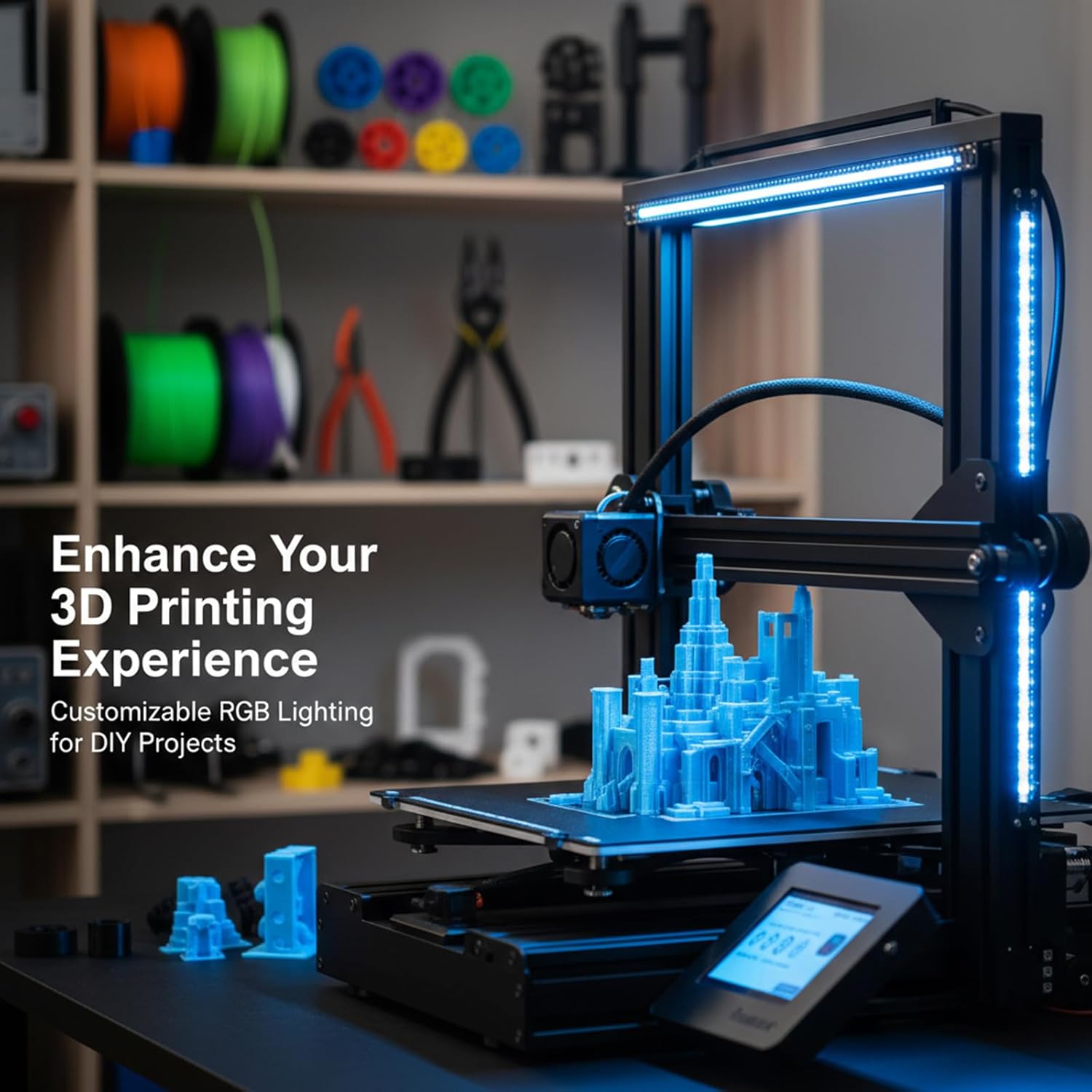 Para Bambulab CyberBrick WS281 - 3D Printing Bambu Lab reseña y precio