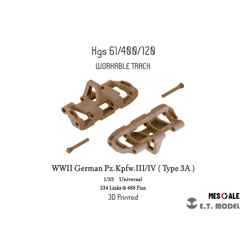 ET 1/35 P35-020 Pz.Kpfw.III/IV - 3D Printing Article reseña y precio