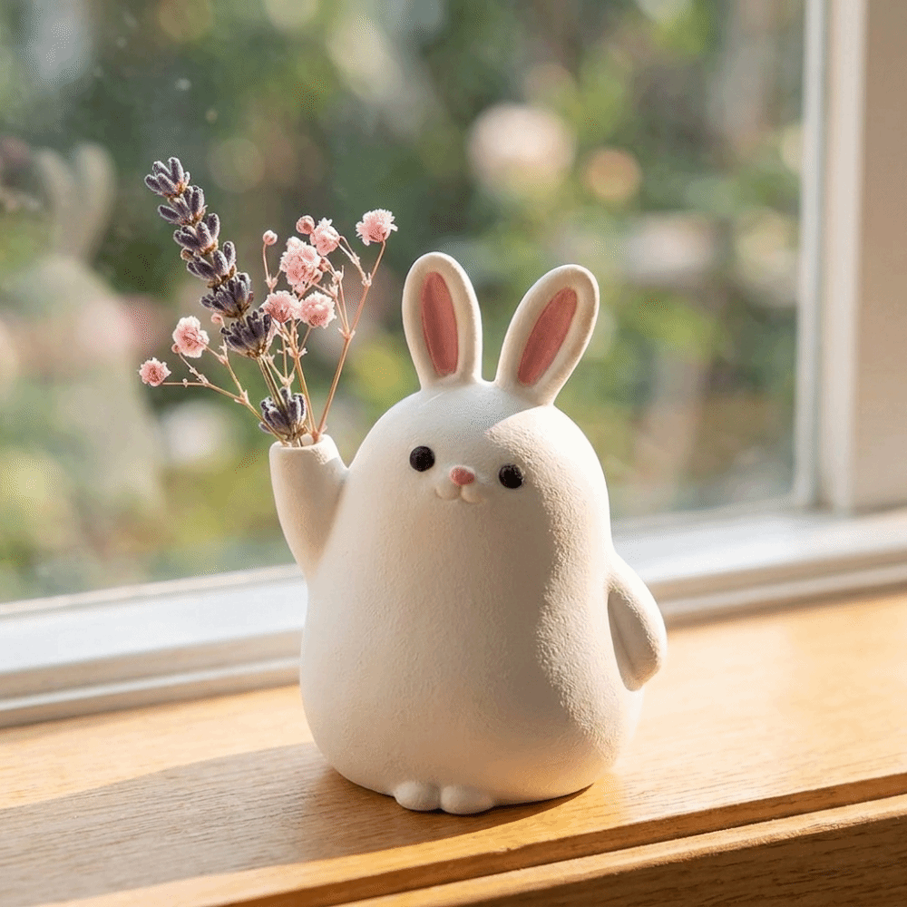Jarrón de Conejo de Plástico I - 3D Printing Pot reseña y precio
