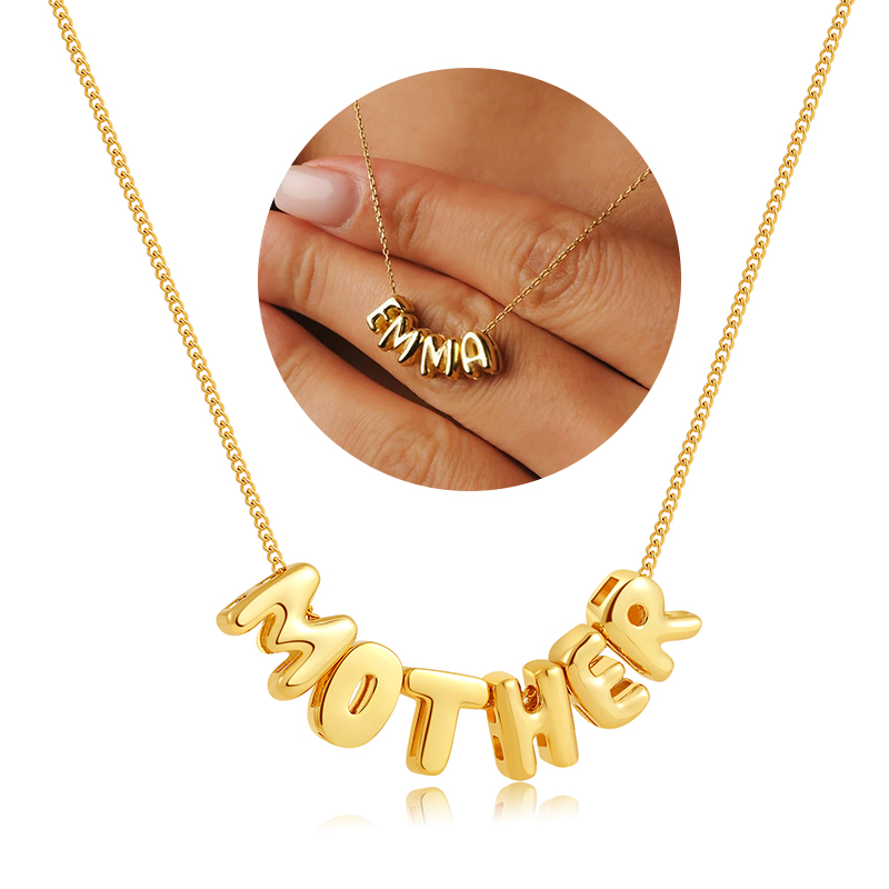 Collares con Letras de Burbuja - 3D Printing Jewellery reseña y precio
