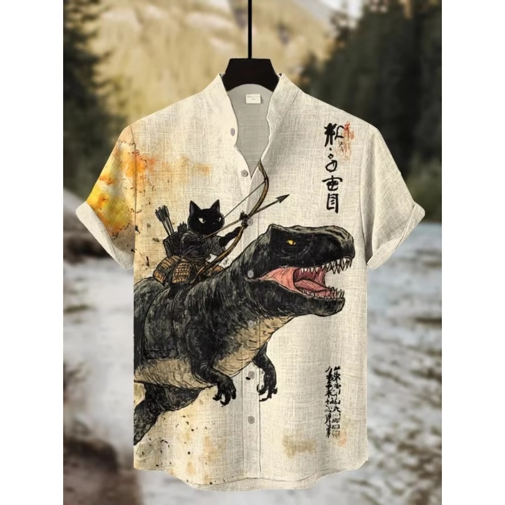 Camisa de hombre de dibujos an - 3D Printing Cancer reseña y precio