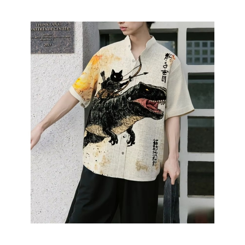Camisa de hombre de dibujos an - 3D Printing Cancer reseña y precio