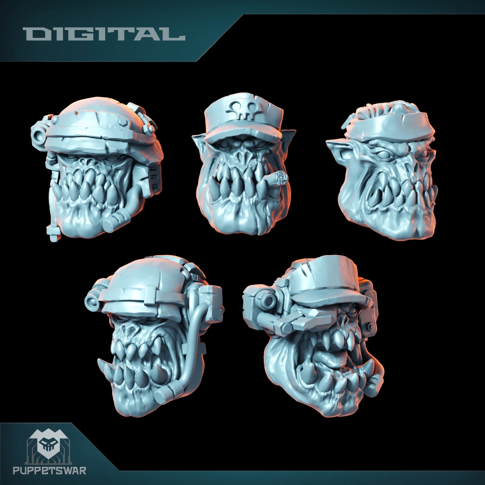 Orc Ultimate Badasses Squad, F - 3D Printing Article reseña y precio