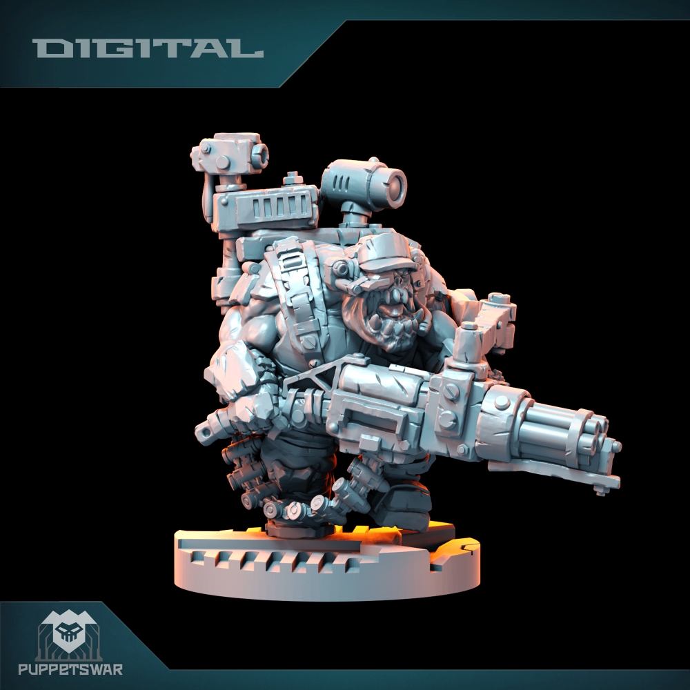 Orc Ultimate Badasses Squad, F - 3D Printing Article reseña y precio