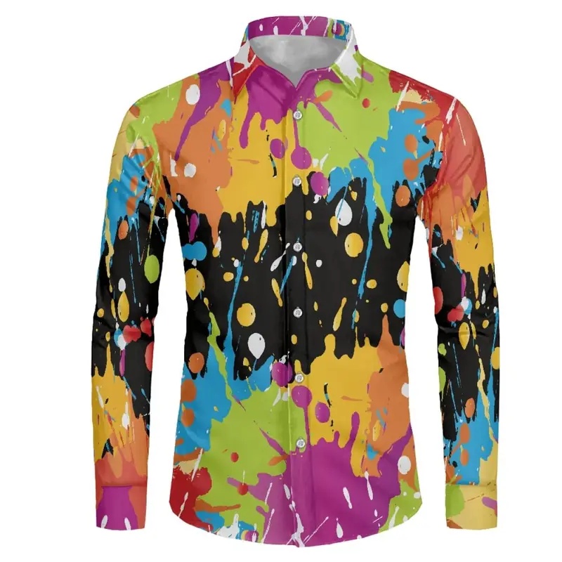 Camisa de Hombre con Solapa Re - 3D Printing Cancer reseña y precio