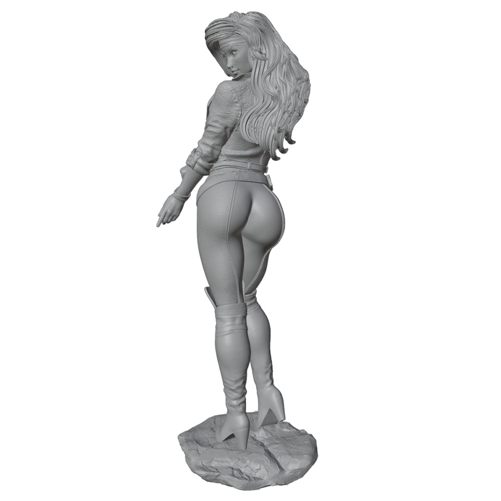Personaje femenino realista y  - 3D Printing Article reseña y precio