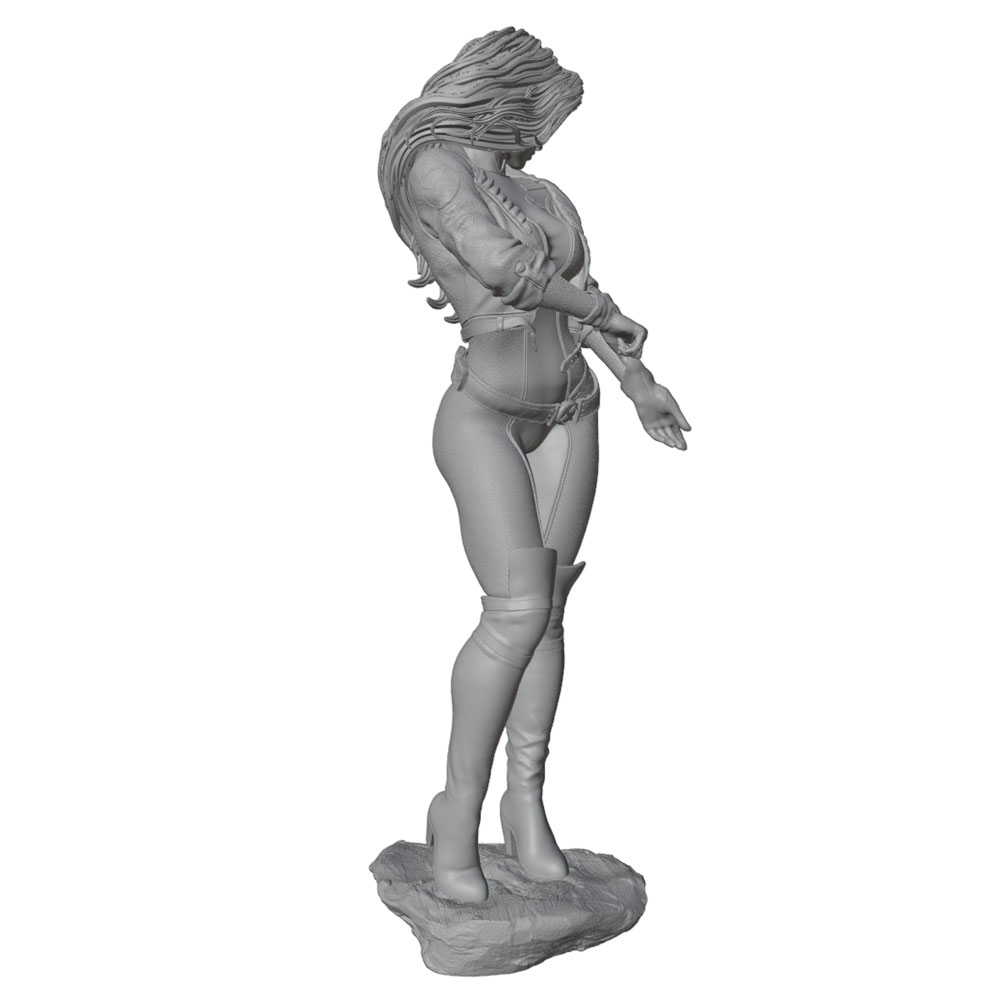 Personaje femenino realista y  - 3D Printing Article reseña y precio