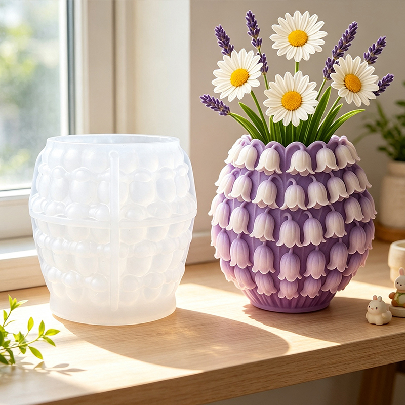Molde de Silicona 3D para Flor - 3D Printing Pot reseña y precio