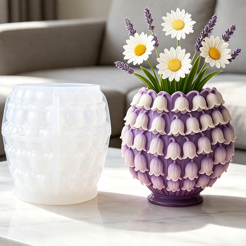 Molde de Silicona 3D para Flor - 3D Printing Pot reseña y precio