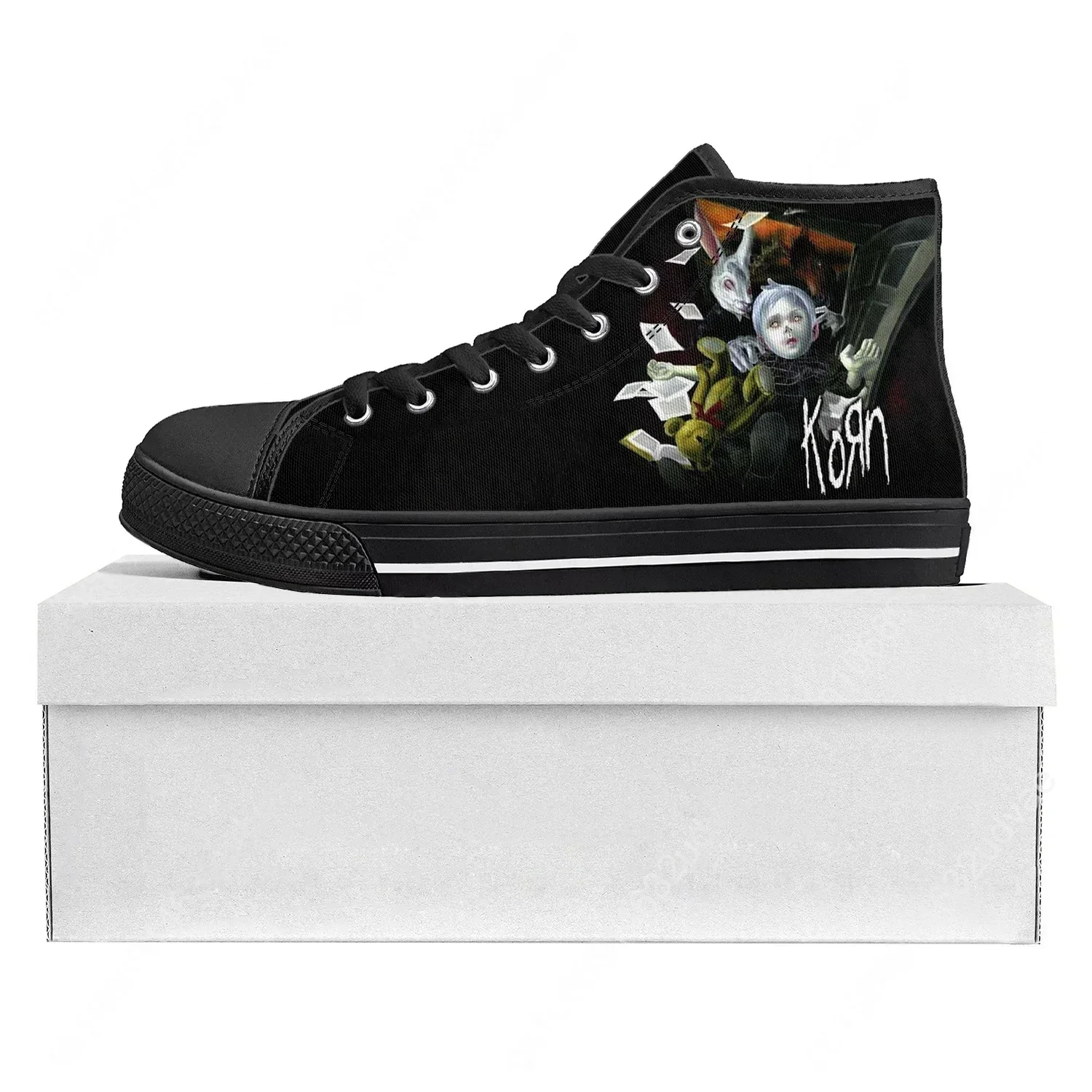 Korn Rock Band High Top Zapati - 3D Printing Custom reseña y precio