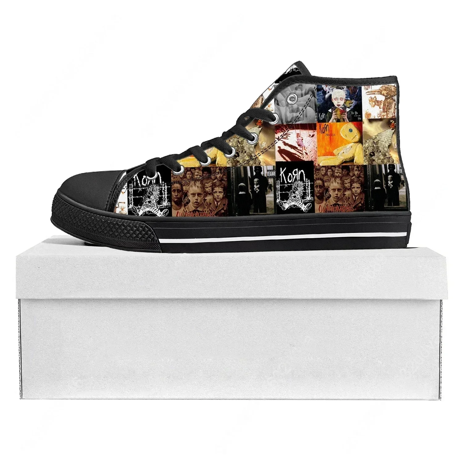 Korn Rock Band High Top Zapati - 3D Printing Custom reseña y precio
