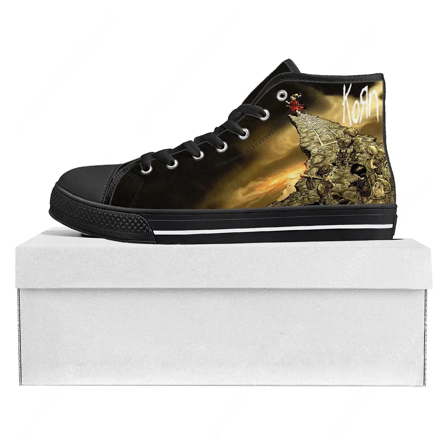 Korn Rock Band High Top Zapati - 3D Printing Custom reseña y precio