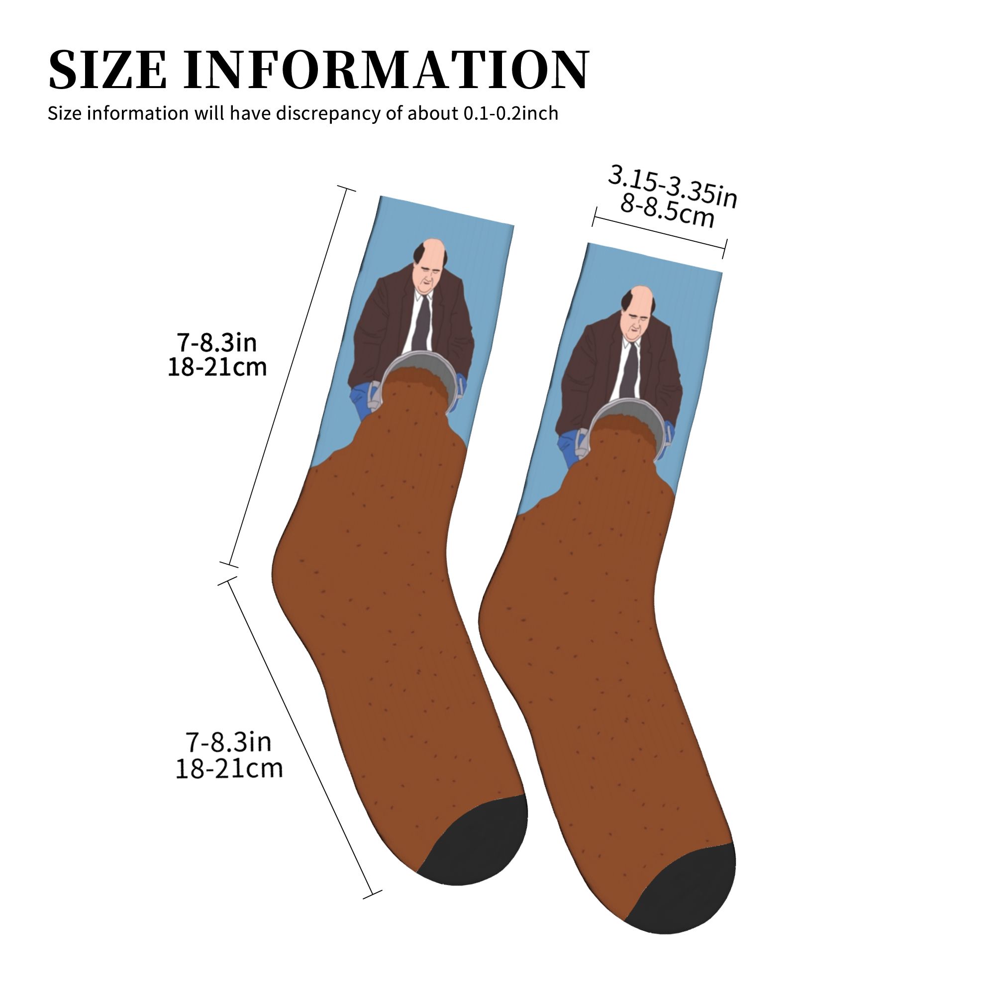 Calcetines unisex con estampad - 3D Printing Youtube reseña y precio