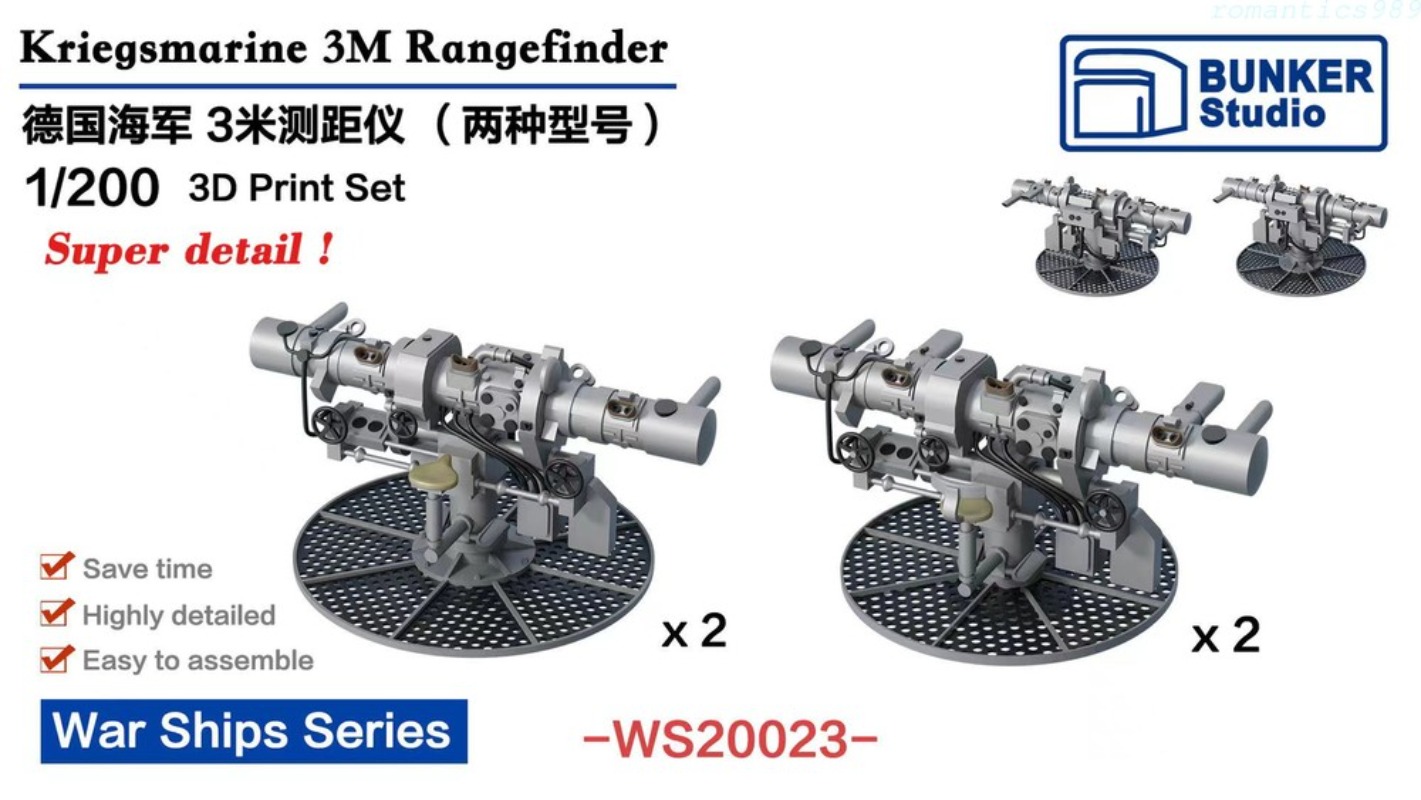 BUNKER Studio WS20023 1/200 Kr - 3D Printing Article reseña y precio