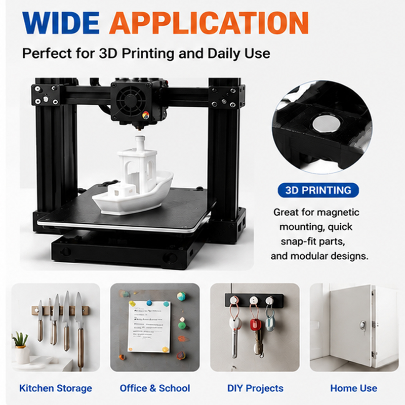Kit de 200 Imanes para Impresi - 3D Printing Bambu Lab reseña y precio
