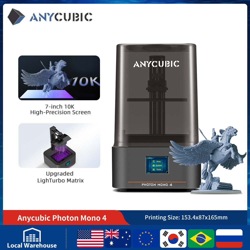 Impresora 3D PRESALE ANYCUBIC  - 3D Printing Uv Sensitive Resin reseña y precio