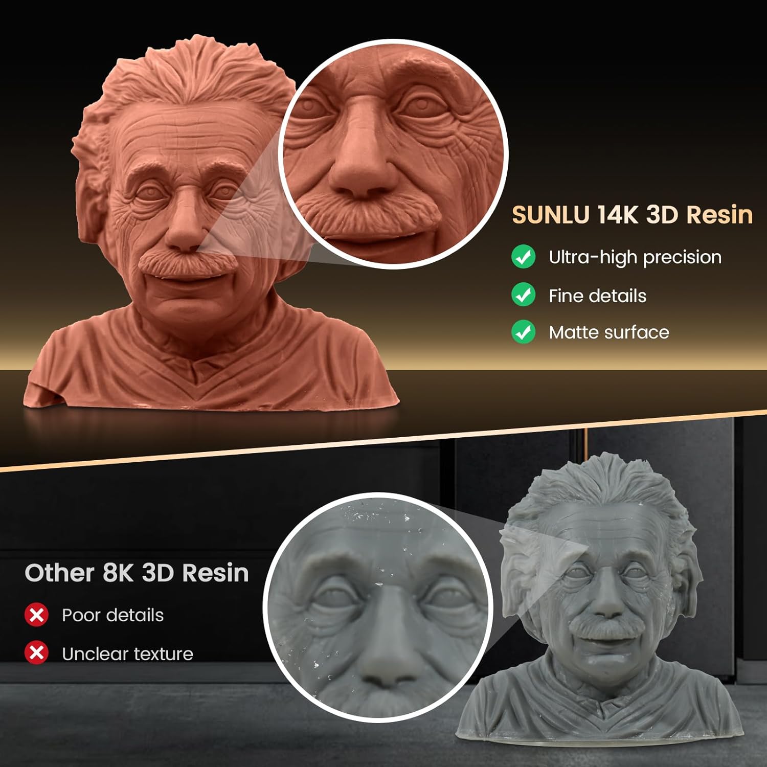 SUNLU 3KG ABS-like/Padrão/resi - 3D Printing Uv Sensitive Resin reseña y precio