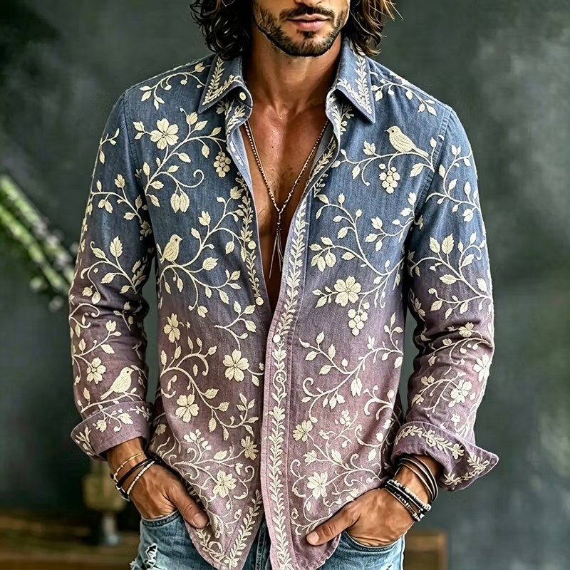 Camisa de Hombre con Estampado - 3D Printing Cancer reseña y precio