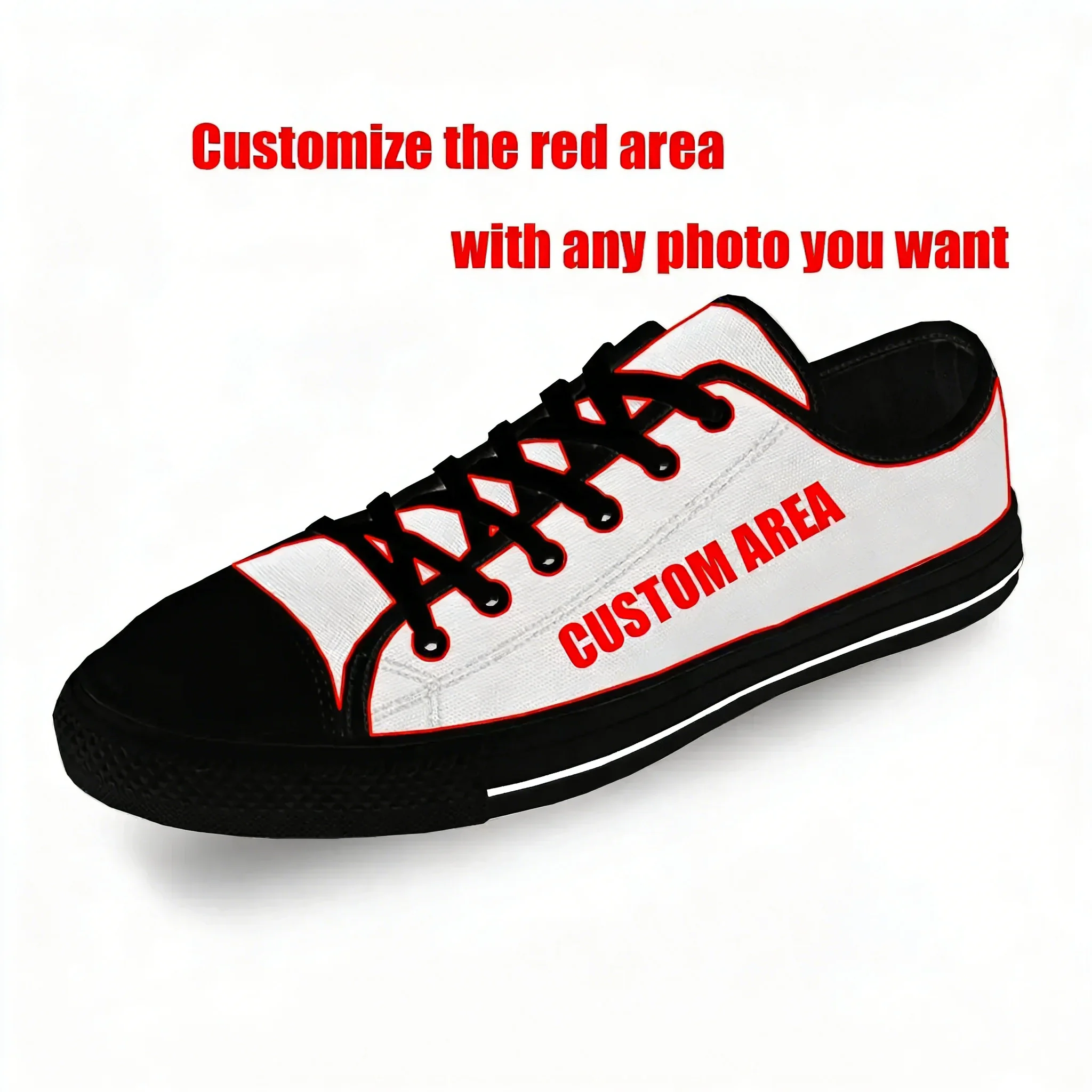 Zapatillas de lona con estampa - 3D Printing Custom reseña y precio