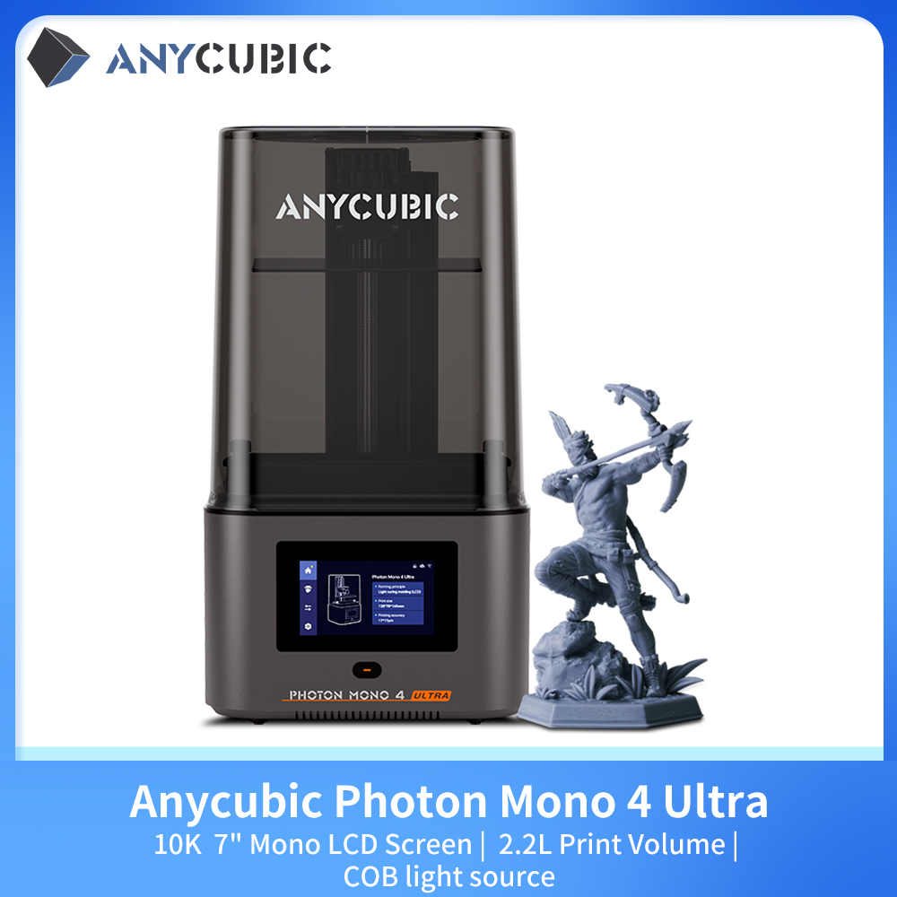 ANYCUBIC Photon Mono 4 Ultra i - 3D Printing Uv Sensitive Resin reseña y precio